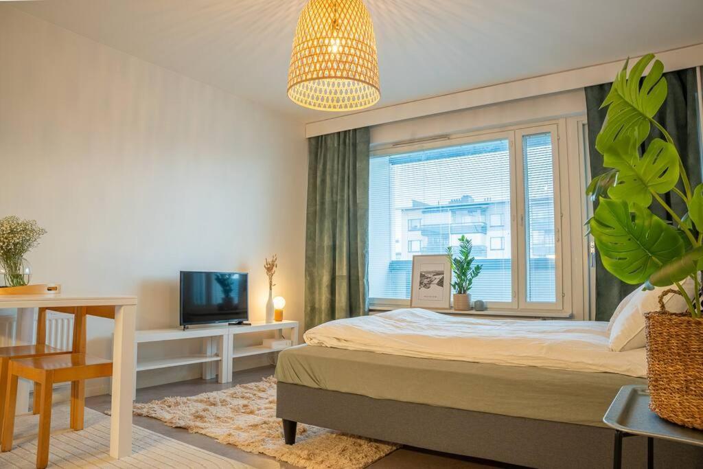 Arctic Downtown Dream: Cozy City Studio روفانييمي المظهر الخارجي الصورة